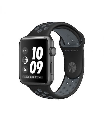 42mm Space Gray Aluminum Case with Black/Cool Gray Nike Sport Band